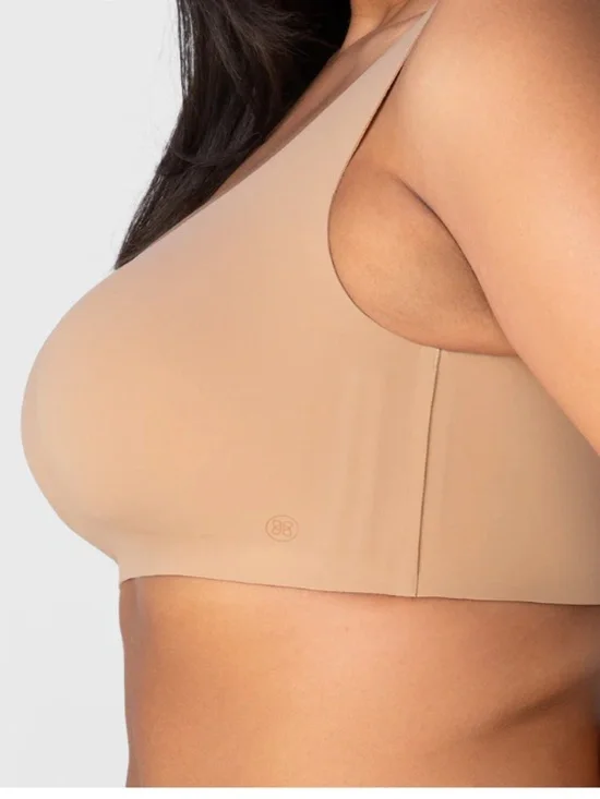 Honeylove SoftForm Pullover Bra Sz 1X in Sand - Picture 2 of 9